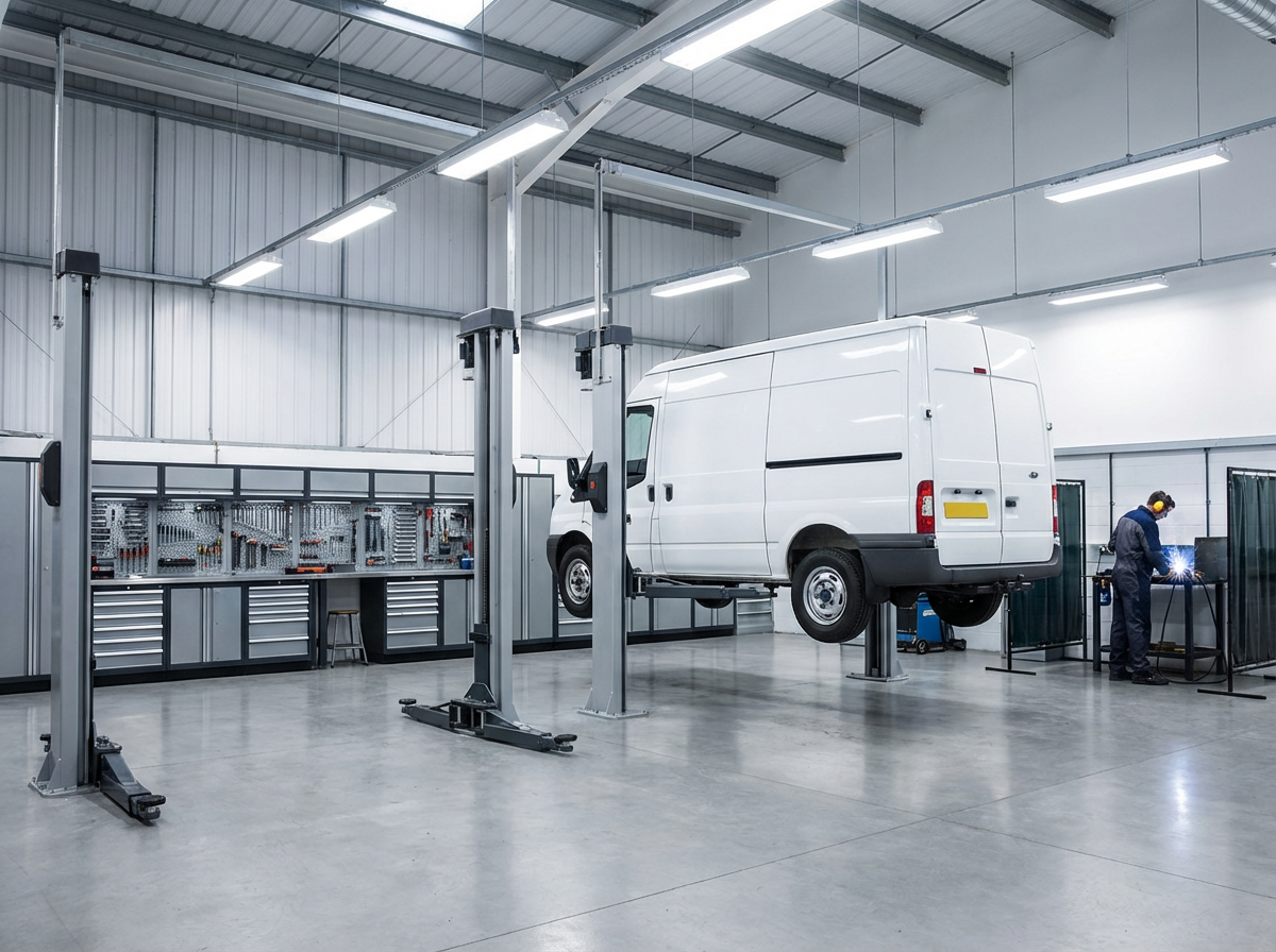 UK Trucks and Vans workshop - professional truck mechanic Willenhall