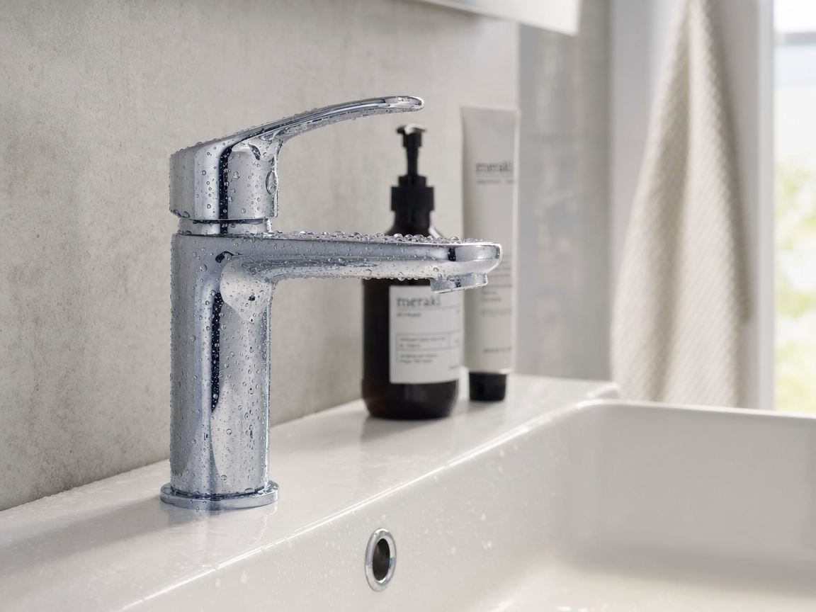 Installation salle de bain moderne
