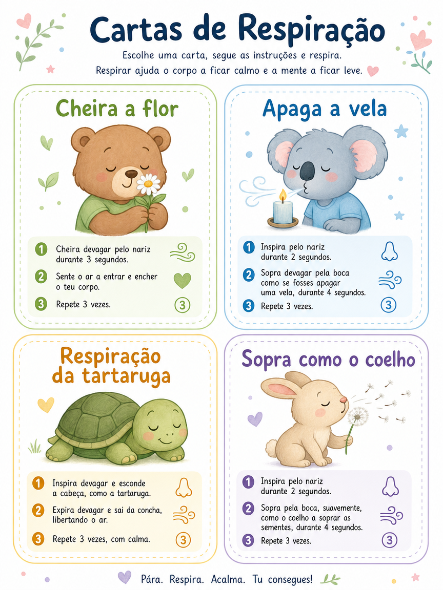 Cartas de respiração