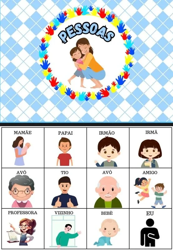 Jogo de pessoas e vínculos familiares