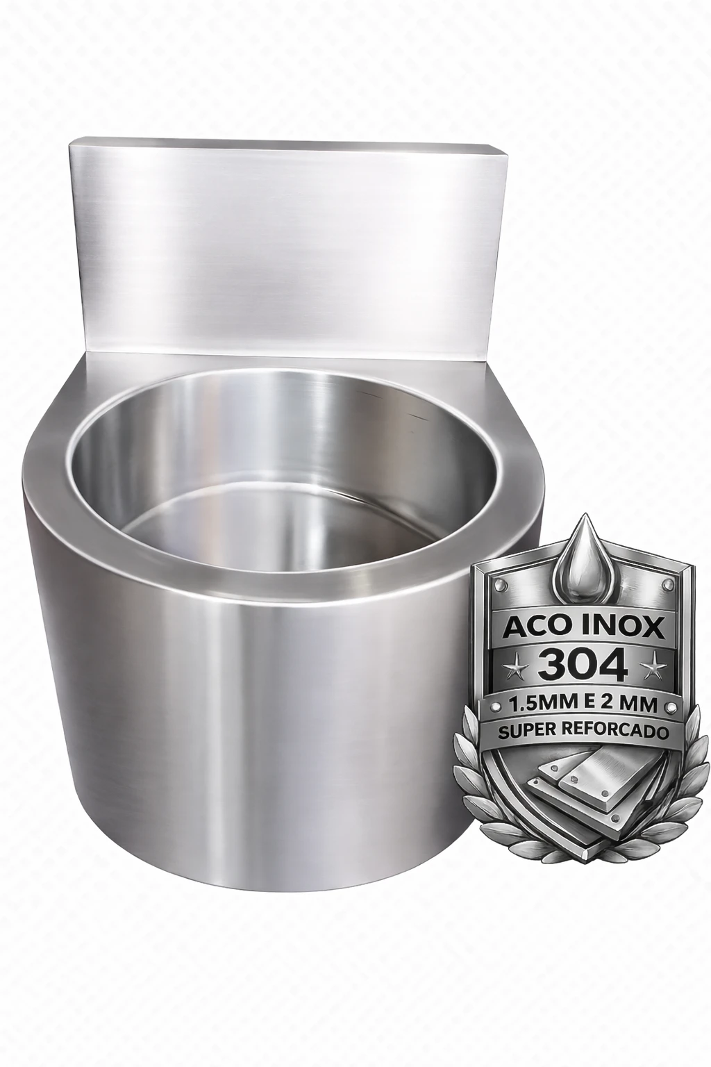 Lavatório Inox Antivandalismo Premium