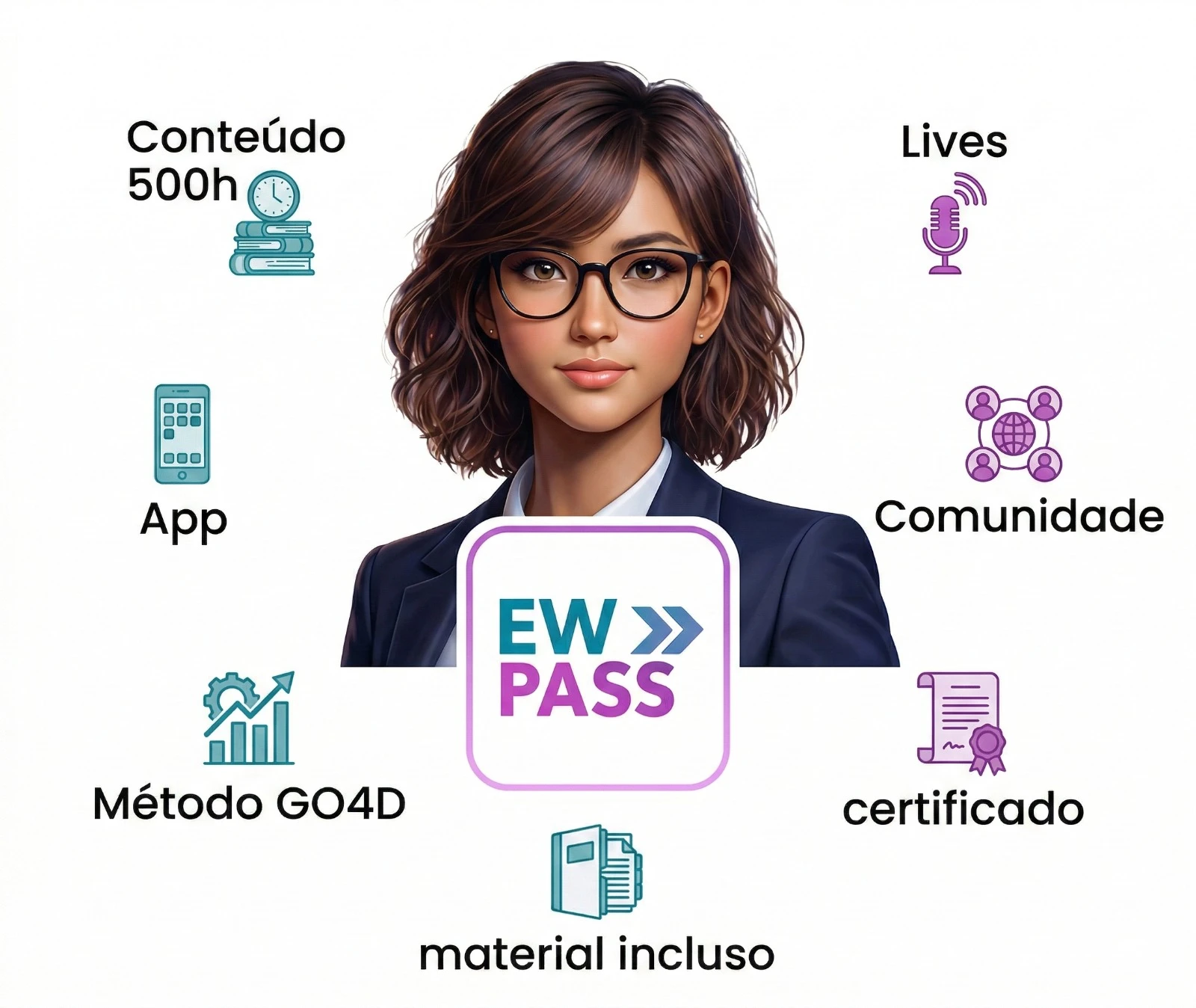Ecossistema EW Pass com Lucy IA