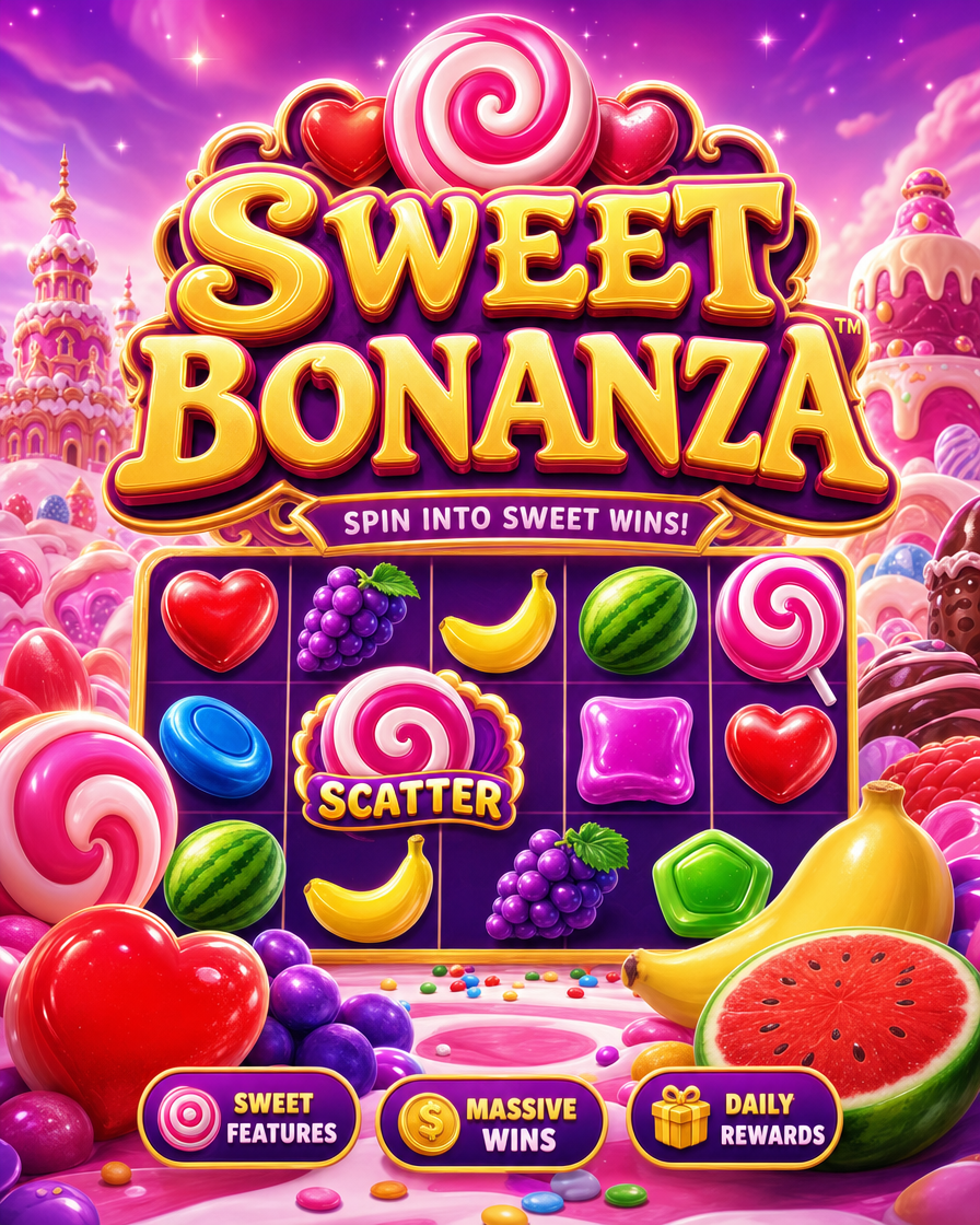 Sweet Bonanza pokie slot by Pragmatic — RTP 96.51%