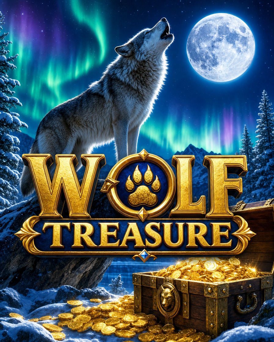 Wolf Treasure pokie slot by NetEnt — RTP 96.20%