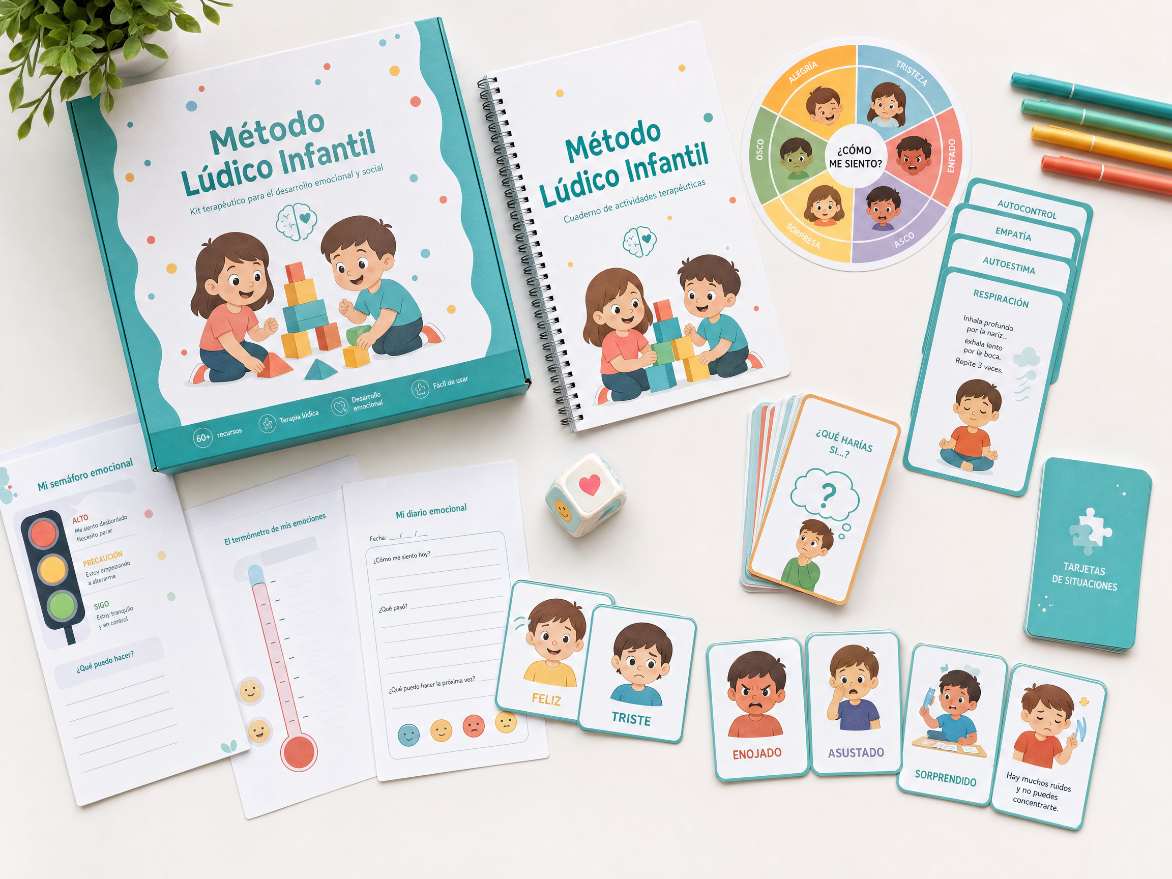 Método Lúdico Infantil — Kit completo
